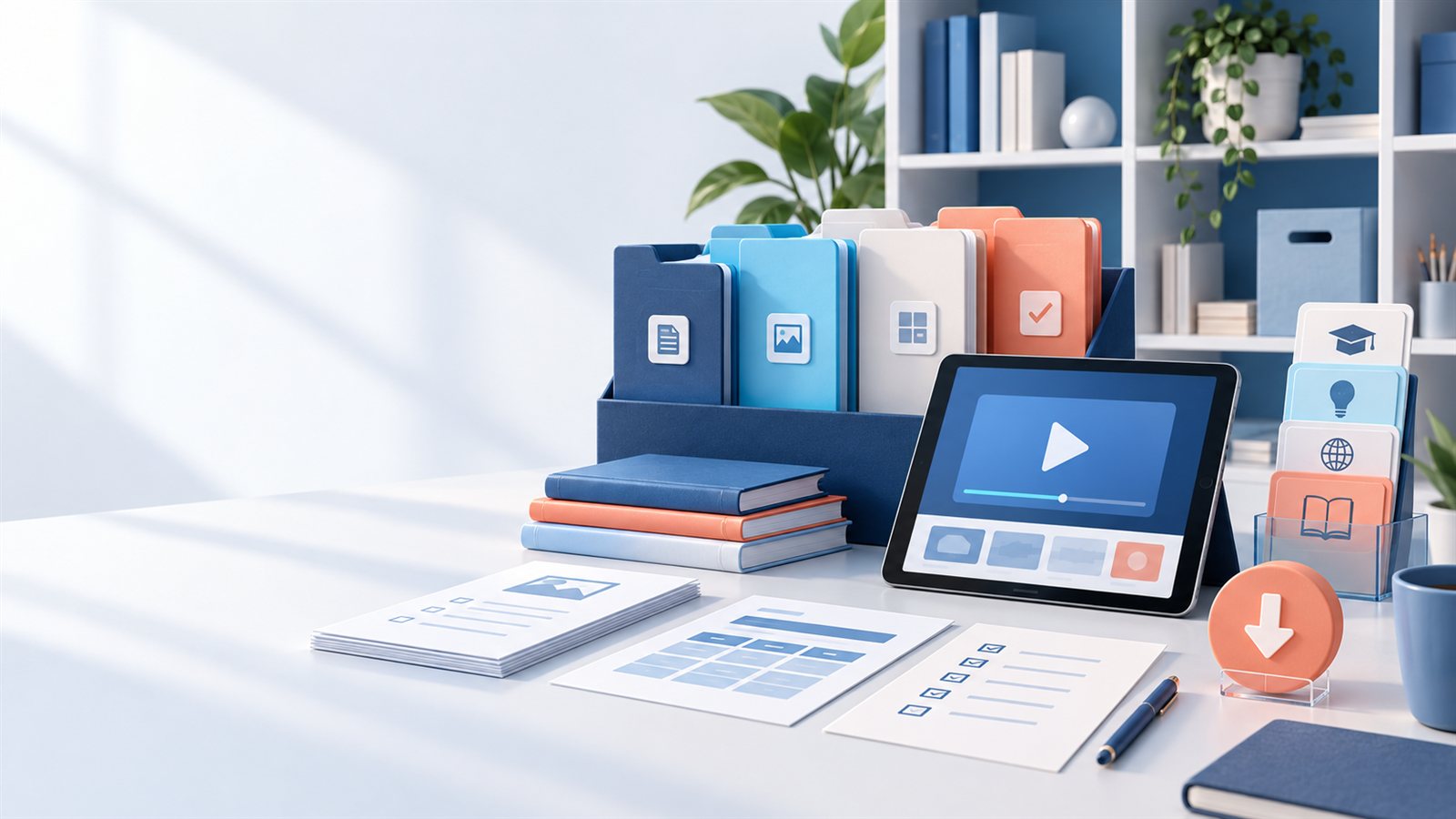 Recursos, plantillas y documentos del curso